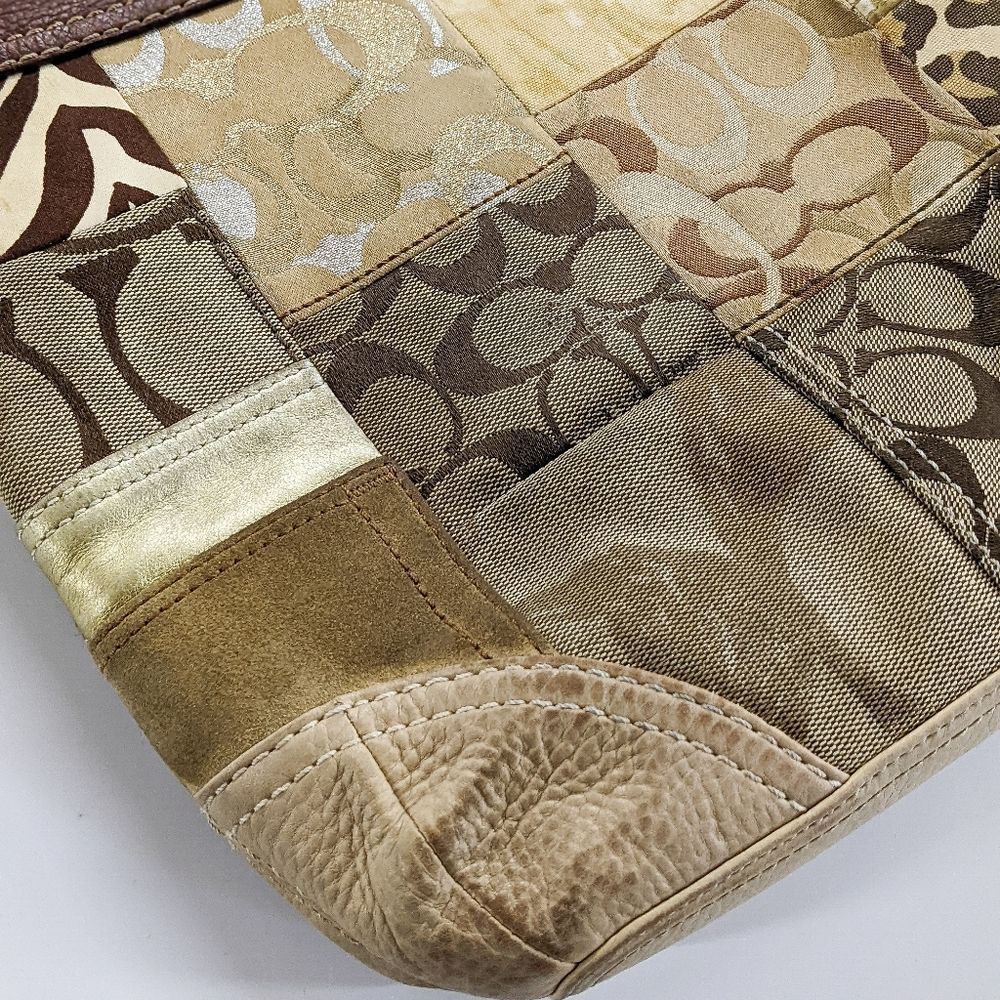 Coach Patchwork Medium Size Handbag - Picture 3 of 6